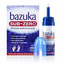 Tratamiento de verrugas y verrugas Bazuka bajo cero 50 ml 12 aplicaciones, usado segunda mano  Embacar hacia Mexico