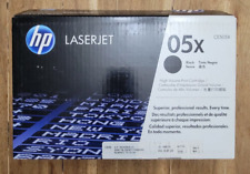 Nuevo cartucho de tóner de alto volumen negro HP CE505X/05X caja abierta genuino LaserJet, usado segunda mano  Embacar hacia Argentina