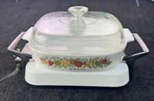 Corning Ware Electric Skillet Hot Plate Buffet Warmer WITH SKILLET AND LID for sale  Shipping to South Africa
