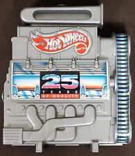 Estuche de almacenamiento de coche diecast Mattel 1992 Hot Wheels 25 aniversario vintage segunda mano  Embacar hacia Argentina