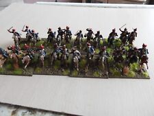 1/72 20mm Airfix painted wargaming figures Napoleonic British 10th husssars cav for sale  HUNGERFORD