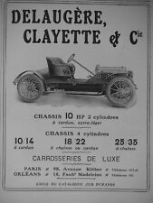 Publicité presse 1908 d'occasion  Compiègne