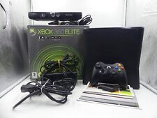 Pacote de console Xbox 360 S ELITE com controle, Kinect CAIXA FUNCIONANDO comprar usado  Enviando para Brazil