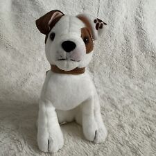 1998 Denny’s Wishbone Dog Beanbag Plush Toy 7” Sitting Jack Russel Collar Tags, used for sale  Shipping to South Africa