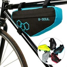 Bolsa triangular para mountain bike quadro de bicicleta sacos tubulares frontais bolsa impermeável de armazenamento, usado comprar usado  Enviando para Brazil