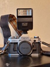 Exc. Canon AE-1 with 50mm f1.4 lens and speedlite 177A Bundle TESTED for sale  Shipping to South Africa