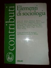 Elementi sociologia adorno usato  Casteggio