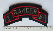 Bullion  US ARMY 3rd RANGER BN Combat PATCH Post War Made for WW2 Veterans for sale  Shipping to South Africa