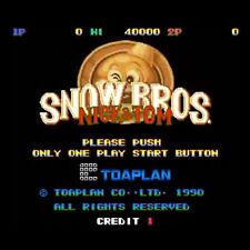 Jogo de arcade usado Snow Bros. Nick & Tom PCB P.C.Board Toa Plan JAMMA Jump Action, usado comprar usado  Enviando para Brazil