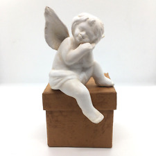 White sitting cherub for sale  YORK