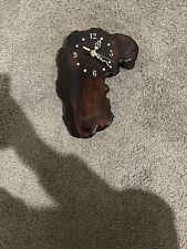 Wood Resin Epoxy Clock, used for sale  Shipping to South Africa