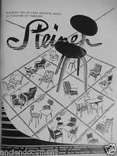Publicité 1954 steiner d'occasion  Compiègne