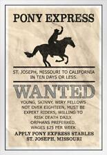 Wanted pony express for sale  Mount Vernon