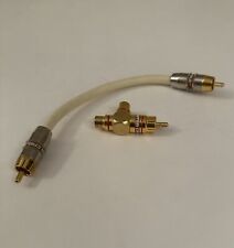 Monster cable rca for sale  White Lake