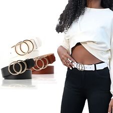 Leather belt double for sale  Edison