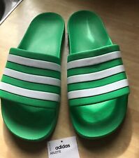 Adidas adilette green for sale  MANCHESTER