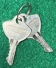 2 Craftsman Tool Box / Chest Keys #3006 Replacement for sale  Shipping to South Africa