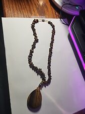 Tigers eye necklace for sale  West Columbia
