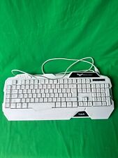 Magic Eagle Gaming Keyboard White Backlit Multicolor Havit Series  HV-KB558CM, used for sale  Shipping to South Africa
