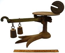 Antique FAIRBANKS CANDY 3-LB SCALE Cast Iron & Brass 3-TOE CROW'S FOOT! Crowfoot for sale  Shipping to South Africa