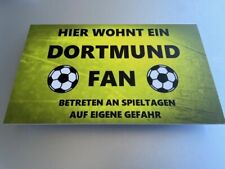 Dortmund fan schild gebraucht kaufen  Allenfeld, Boos, Hargesheim