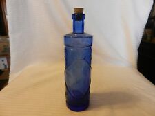 Blue glass bottle for sale  Edgewood