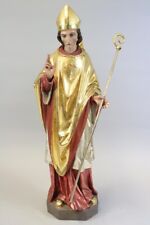 Heiligenfigur bischof 57cm gebraucht kaufen  Stadtbergen