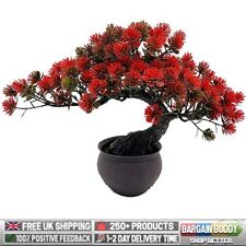 Artificial red bonsai for sale  CHESTERFIELD