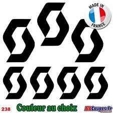 Stickers logo scott d'occasion  Ecques
