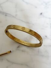 cartier love bangle bracelet for sale  DERBY