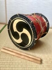 Instrumento musical retrô vintage japonês Taiko Drum 太鼓 período Matsuri  comprar usado  Enviando para Brazil