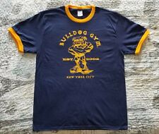 Used, Bulldog Gym New York City Workout Muscle Navy / Gold Ringer T-Shirt NEW M L XL for sale  Shipping to South Africa