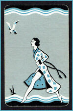 art deco lady cards for sale  AYLESFORD