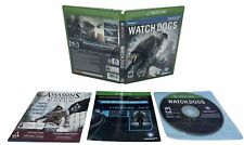Watch Dogs Walmart Edition Xbox One XB1 CIB completo com inserções manuais testadas comprar usado  Enviando para Brazil
