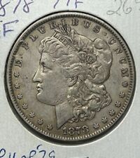 Moneda de dólar de plata Morgan 1878 primer año acuñada segunda mano  Embacar hacia Argentina