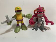 Usado, Lote de 2 bonecos Playmates Half Shell Heroes Fishface & Donatello TMNT 2 2,5” comprar usado  Enviando para Brazil