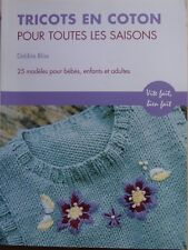 Livre laine tricot d'occasion  Grancey-le-Château-Neuvelle