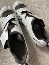 Scott Mens Tri Pro Road Bike Cycling Sports Shoes Trainers - White 42, used for sale  Shipping to South Africa