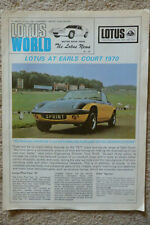 Lotus magazine .28 for sale  LEDBURY