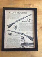 Framed vintage steyr for sale  TAUNTON