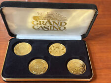 GRAND CASINO Gold Tone  Color COLLECTOR COINS 1998 for sale  Humble
