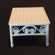 …Mattel Furniture Wicker Patio Table  1989 MTC Vintage for sale  Shipping to South Africa