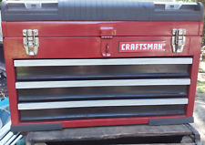 CRAFTSMAN Portable Tool Box 20.5" 3-Drawer Red Heavy Duty Lockable for sale  Shipping to South Africa