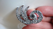 Broche tourbillon argent d'occasion  Nice-