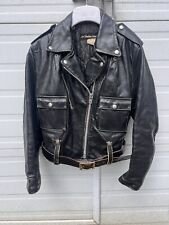 jacket leather biker vintage for sale  Jamaica Plain