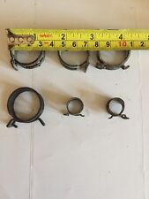 Car engine radiator Spring Jubilee clips assorted various 30mm Qy.6 for sale  BEDFORD