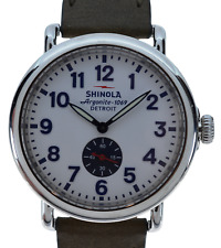 ¡Reloj para hombre 41 mm Shinola Runway Argonite-1069 esfera blanca! S0110000194! segunda mano  Embacar hacia Argentina