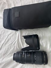 Sigma 70-200 mm 1:2,8 APO Dg HSM estabilizador óptico lente Nikon como nuevo/con estuche segunda mano  Embacar hacia Argentina