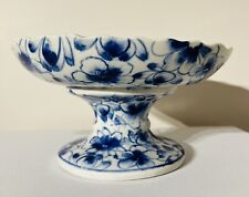 Tigela compota de cerâmica vintage Delft ~ Azul e branco comprar usado  Enviando para Brazil