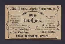 Leipzig werbung 1905 gebraucht kaufen  Leipzig